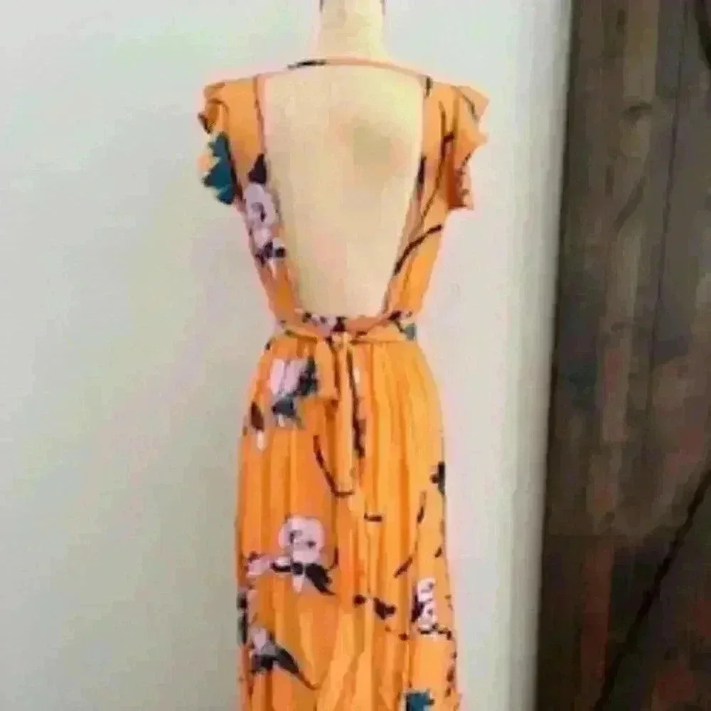 Maaji, Size S, Orange Floral - Picture 4 of 7